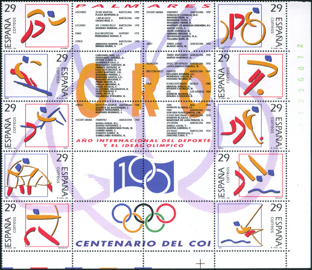 Briefmarken Espana Y&T N°2916-25 Briefmarken Espana Y&T N°2916-25