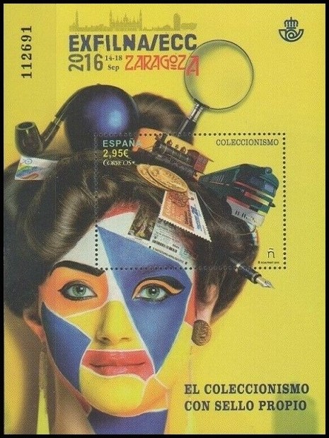 Timbre Espagne Y&T NF4747