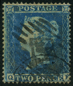 Timbre Grande Bretagne Y&T N9