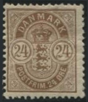 Timbre Danemark Y&T N40