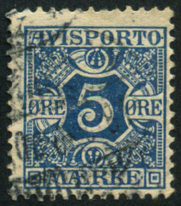 Timbre Danemark Y&T NJX2