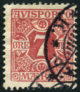 Timbre Danemark Y&T NJX3
