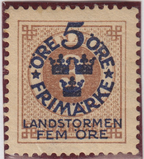 Timbre Suède Y&T N°77 Timbre Suède Y&T N°77