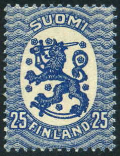Timbre Finlande Y&T N°72 Timbre Finlande Y&T N°72