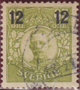 Timbre Suède Y&T N°108 Timbre Suède Y&T N°108