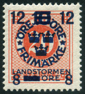 Timbre Suède Y&T N°118