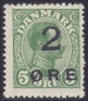 Timbre Danemark Y&T N121