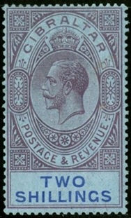 Timbre Gibraltar Y&T N°82 Timbre Gibraltar Y&T N°82