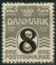 Timbre Danemark Y&T N127