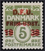 Timbre Danemark Y&T N267A