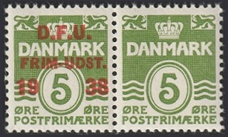 Timbre Danemark Y&T N267A-210