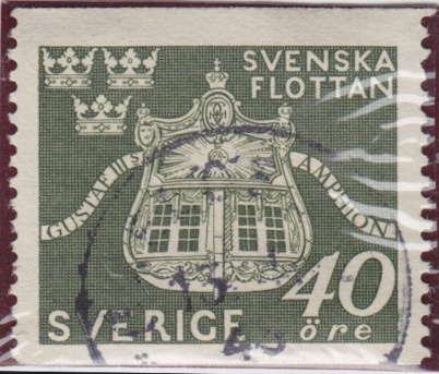 Timbre Suède Y&T N°310 Timbre Suède Y&T N°310