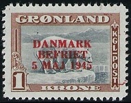 Timbre Gr�enland Y&T N�18G