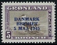 Timbre Gröenland Y&T N°18K