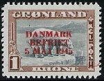 Timbre Gr�enland Y&T N�18G