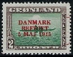 Timbre Gröenland Y&T N°18H