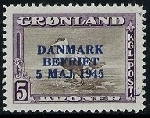 Timbre Gröenland Y&T N°18K