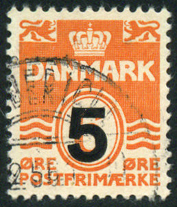 Timbre Danemark Y&T N°362 Timbre Danemark Y&T N°362