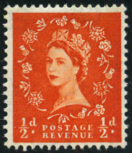 Timbre Grande Bretagne Y&T N327