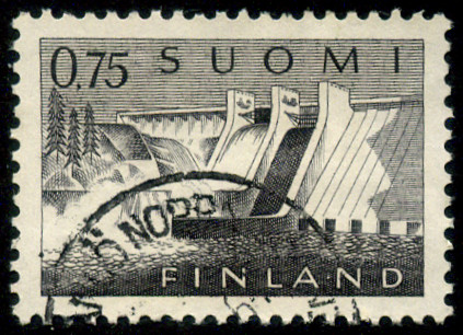 Timbre Finlande Y&T N�543