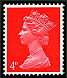 Sello Gran Bretaña Y&T N°476b Sello Gran Bretaña Y&T N°476b