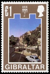 Timbre Gibraltar Y&T N°269 Timbre Gibraltar Y&T N°269