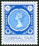 Timbre Gibraltar Y&T N°272 Timbre Gibraltar Y&T N°272
