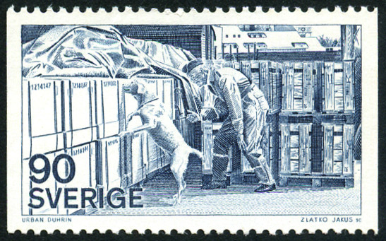 Timbre Su�de Y&T N�896