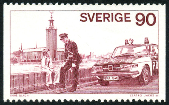 Timbre Su�de Y&T N�897