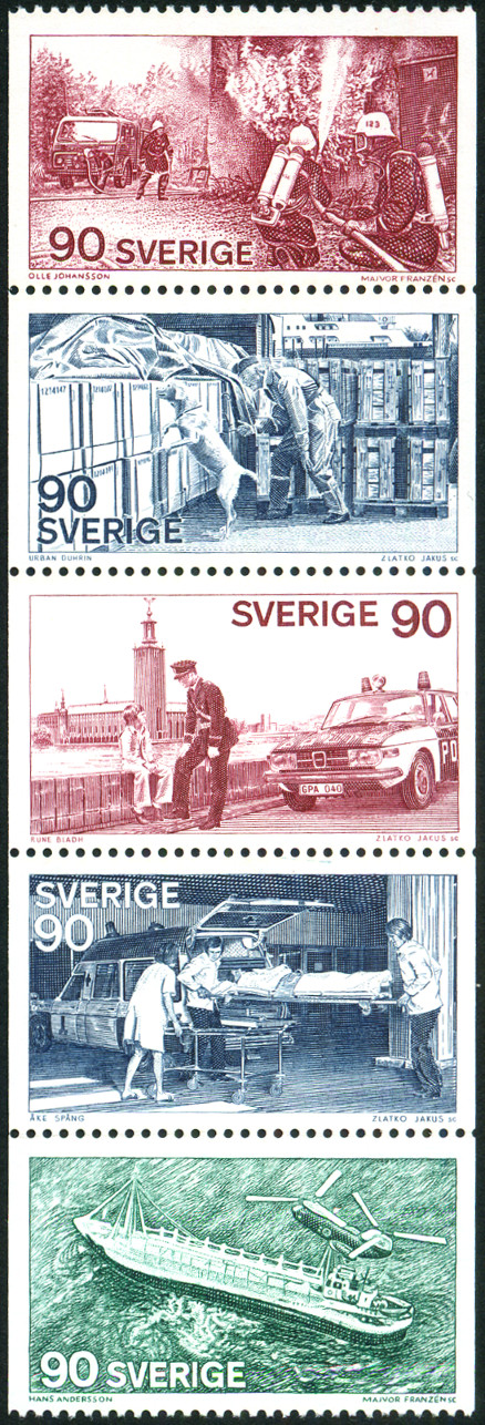 Timbre Su�de Y&T N�C895