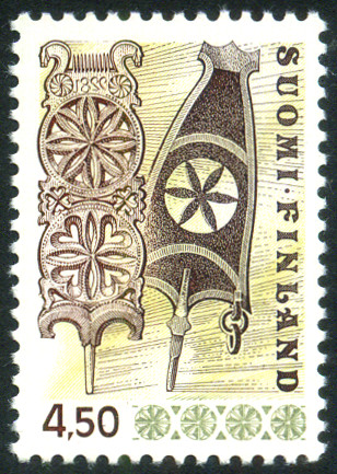 Timbre Finlande Y&T N°746 Timbre Finlande Y&T N°746