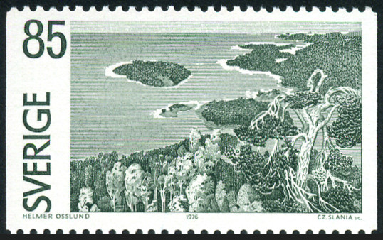 Timbre Suède Y&T N°927 Timbre Suède Y&T N°927