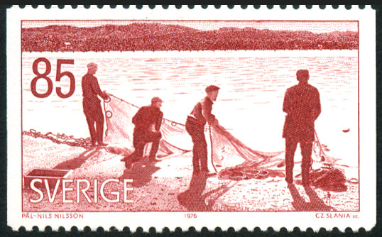 Timbre Suède Y&T N°931 Timbre Suède Y&T N°931