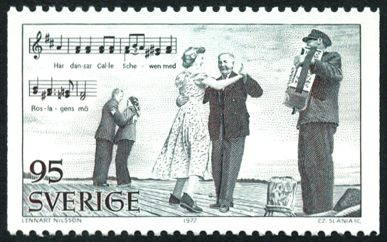 Timbre Suède Y&T N°967 Timbre Suède Y&T N°967