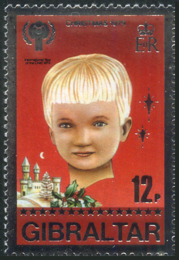 Timbre Gibraltar Y&T N°401 Timbre Gibraltar Y&T N°401