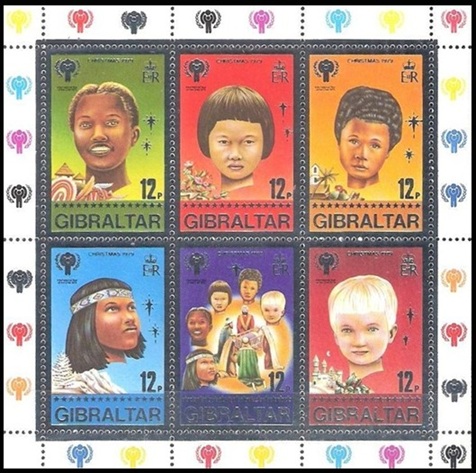 Timbre Gibraltar Y&T N°397-402 Timbre Gibraltar Y&T N°397-402