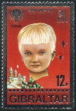 Timbre Gibraltar Y&T N°401 Timbre Gibraltar Y&T N°401