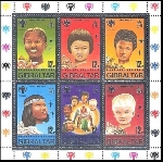 Timbre Gibraltar Y&T N°397-402 Timbre Gibraltar Y&T N°397-402