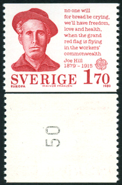 Timbre Suède Y&T N°1089a Timbre Suède Y&T N°1089a