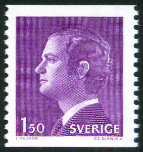 Timbre Suède Y&T N°1095 Timbre Suède Y&T N°1095