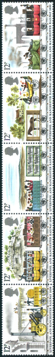 Timbre Grande Bretagne Y&T N926-930