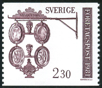 Timbre Su�de Y&T N�1141