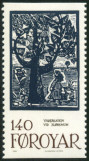 Timbre Danemark, Iles Fero Y&T N100