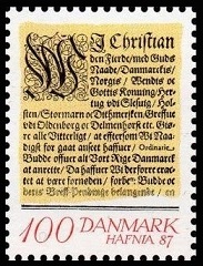 Timbre Danemark Y&T N833