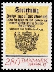 Timbre Danemark Y&T N835