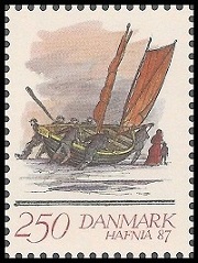Timbre Danemark Y&T N863