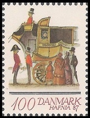 Timbre Danemark Y&T N883