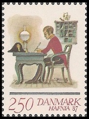 Timbre Danemark Y&T N884