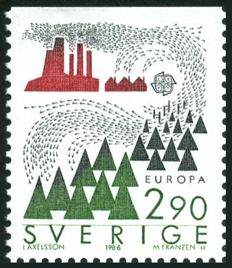 Timbre Su�de Y&T N�1378