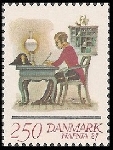 Timbre Danemark Y&T N884